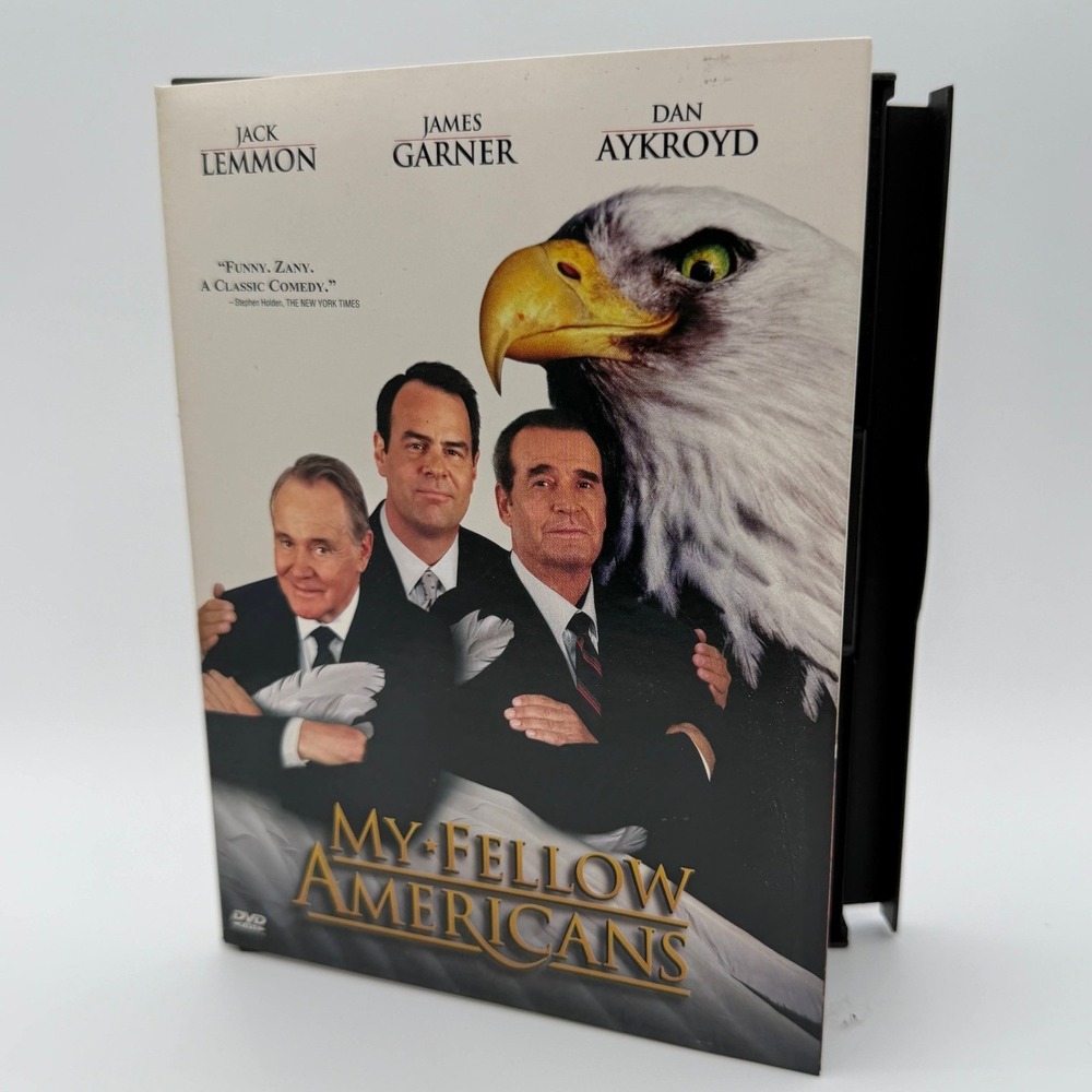 My Fellow Americans DVD 1996 Movie Jack Lemmon James Garner Dan Aykroyd Comedy